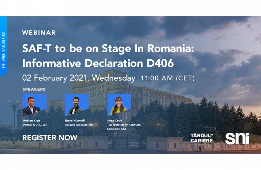 SAF-T to be on Stage In Romania: Informative Declaration D406